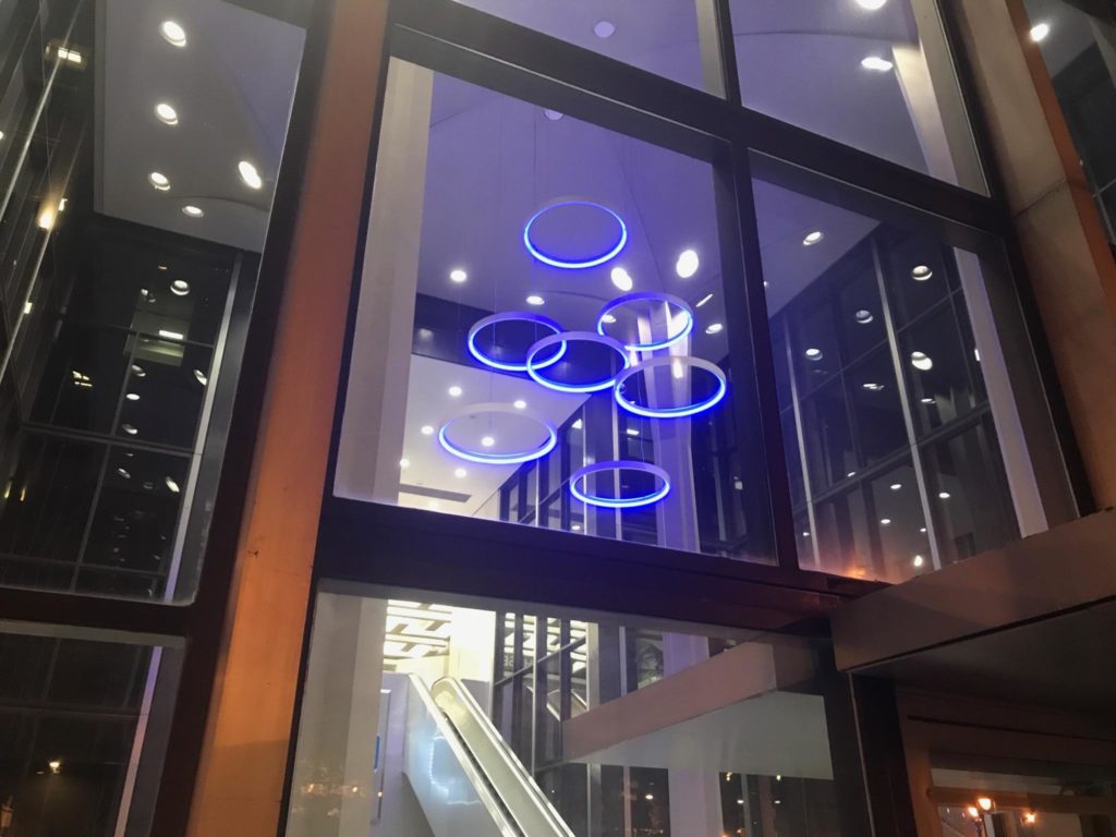 Chase Tower Lobby Lights